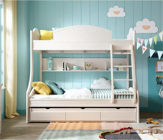 Full Daybed Frame with Pull-Out Bed-Complete Guest Bedding Solution