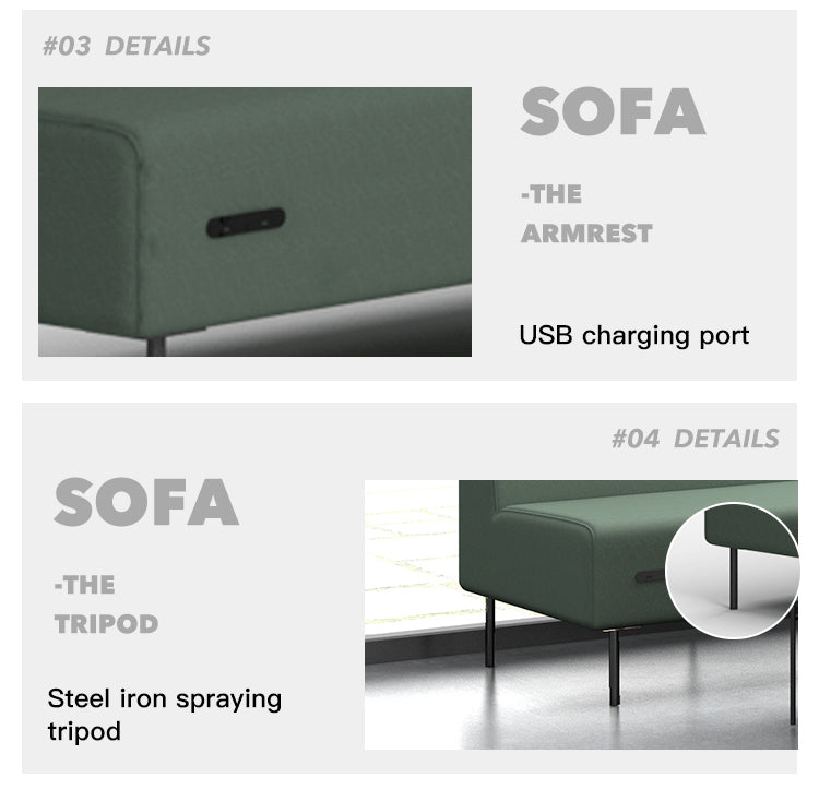 High-quality stylish sofa furniture for a Welcoming Office Environment