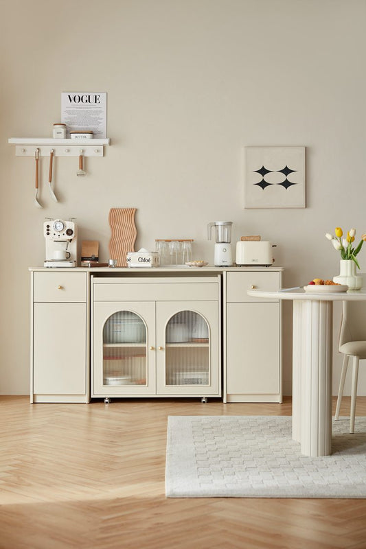 Modern Side Cabinet with Drawers for Contemporary Living