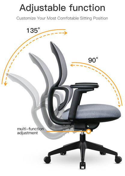 Ergonomic Mesh Office Chair for Supportive and Breathable Seating