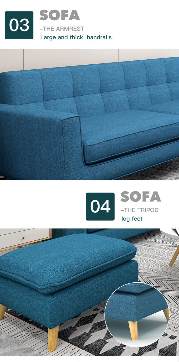 Leisure Office Sofa for Relaxation and Sophisticated Comfort