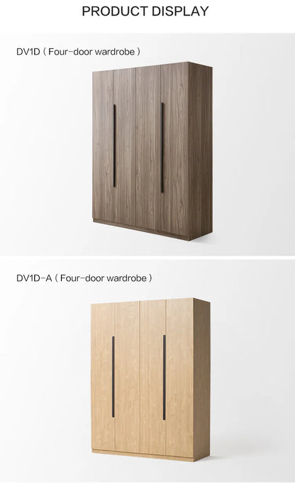 4 Door Drawers ទូដាក់ឈើ ទូដាក់ខោអាវ សំរាប់បន្ទប់គេង