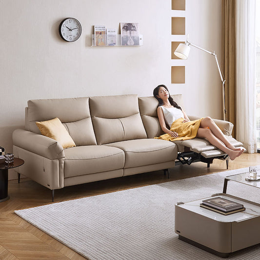 流行电动沙发现代真皮沙发