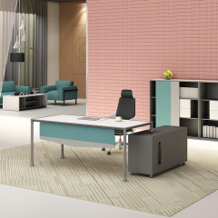 Contemporary Office Desk with Modern Design and Maximum Functionality