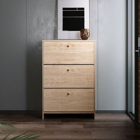 Ultic 3-Drawer Contemporary Chest Cabinet in Manufactured Wood
