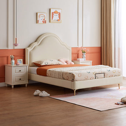 卧室套装可爱的皮革儿童床