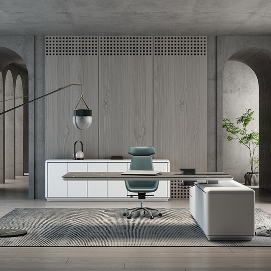 Modern Office Furniture's Executive Desk for Contemporary Comfort
