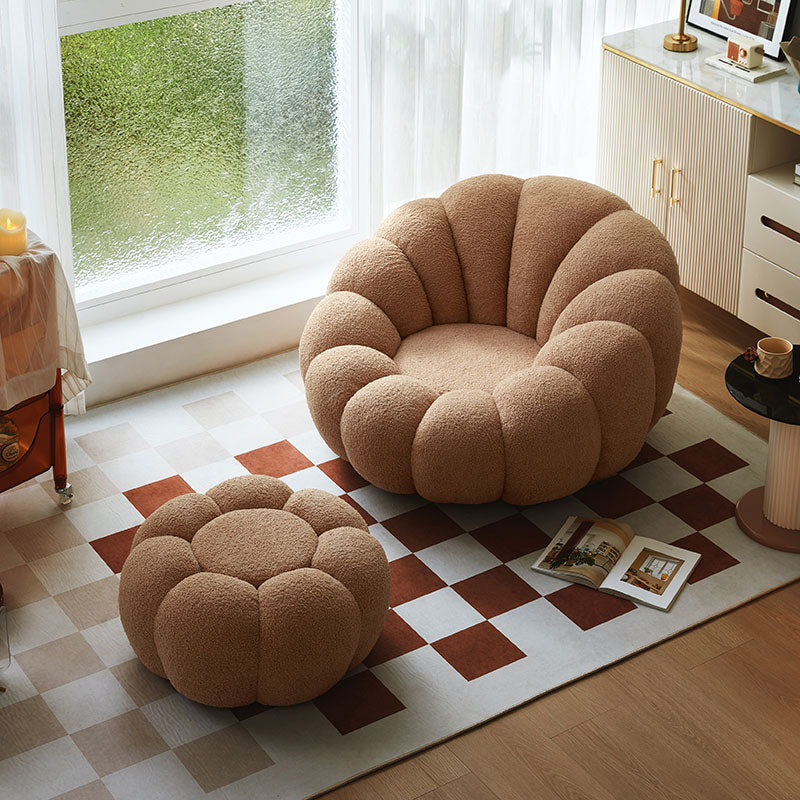 Modern Lovely Fabric Chair with Nordic Design Bean Bag
