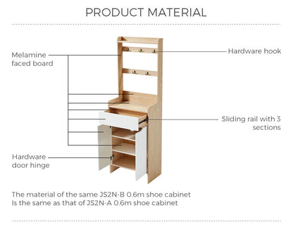 现代设计豪华木制家具鞋柜