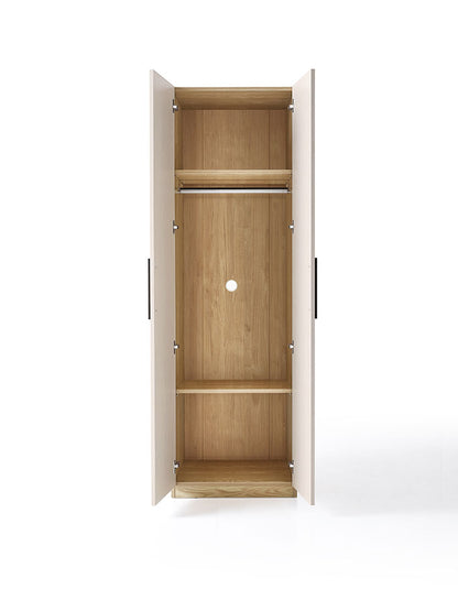 Chic 4-Door Wooden Wardrobe Closet for Modern Closet Organization