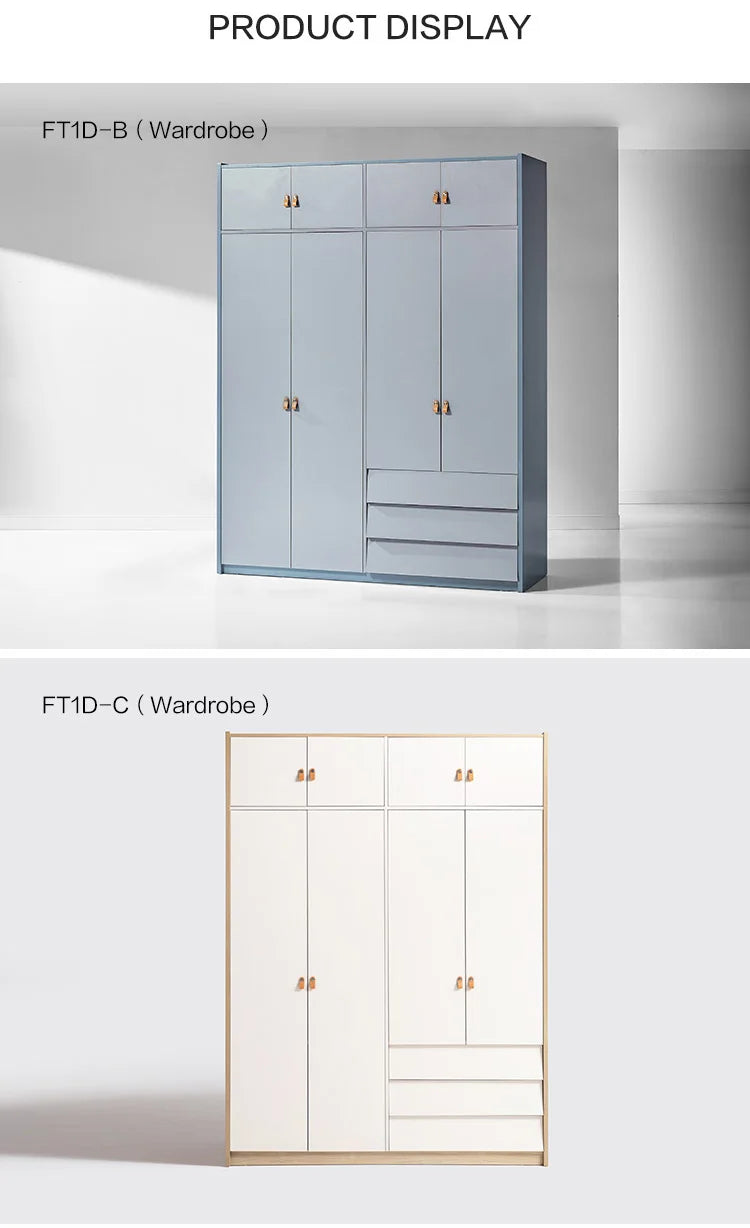 Drawers Set Storage Closet Wardrobe with Efficient Storage Solution