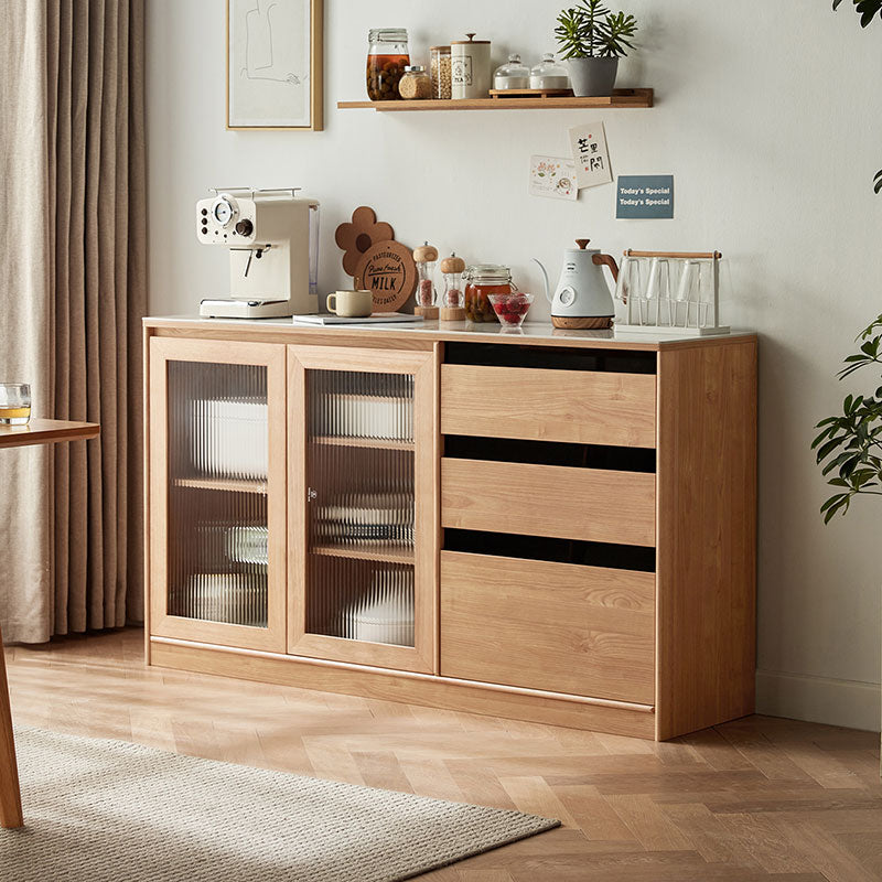 Modern Wood Side Cabinet for Stylish Living Room Organization