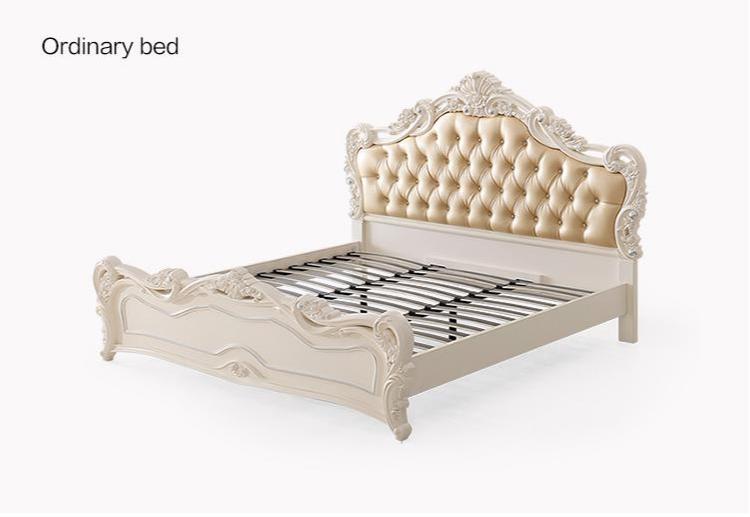 Luxury French Design Princess Wedding Bed Set for Timeless Elegance