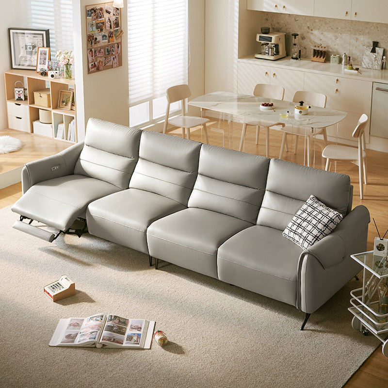 Modern Living Room Furniture with Leather Recliner Sofa