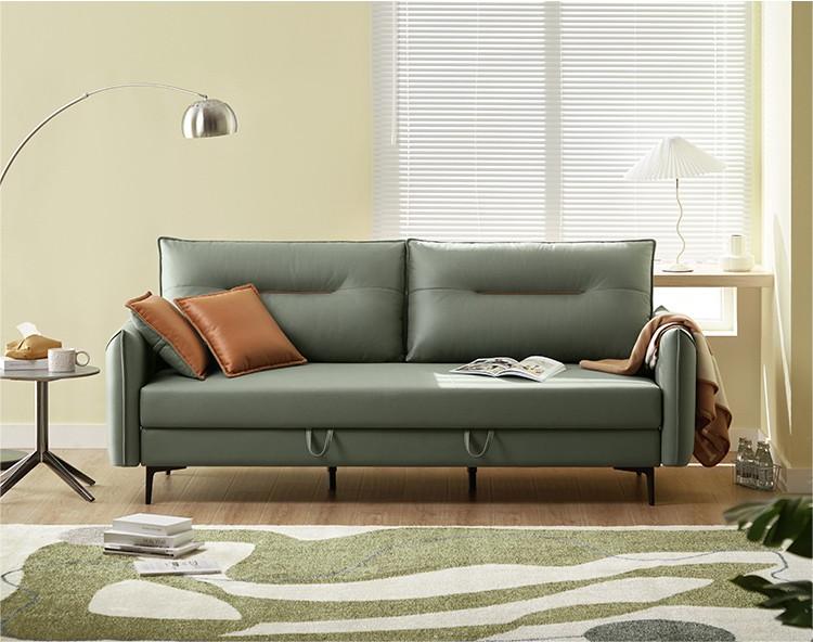 Modern Sleeper Sofa Leather Sofa bed for Wholesale