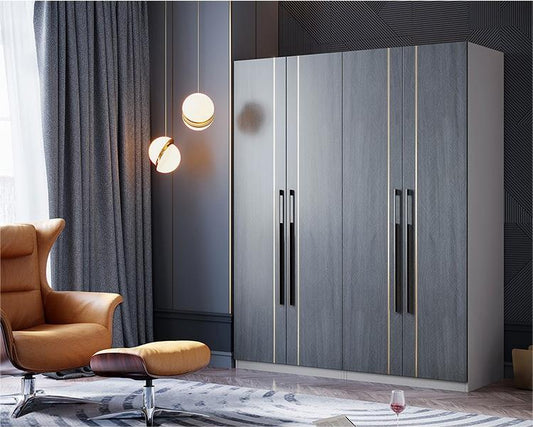Modern Nordic Style Wardrobe with Sleek Bedroom Storage