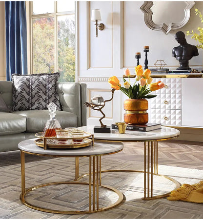 Sleek Nordic Coffee Table with Minimalist Design&Functional Simplicity