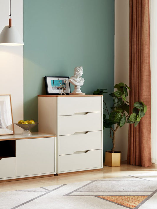 Modern Cabinet with 4 Drawers for Chic Home Storage