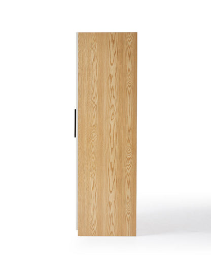 Chic 4-Door Wooden Wardrobe Closet for Modern Closet Organization