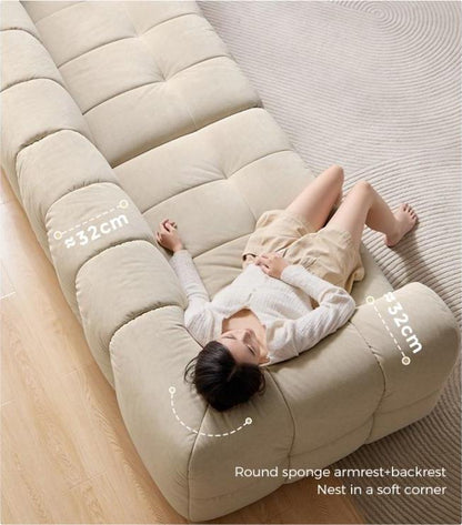 Modern Luxurious Velvet Fabric Sofa Furniture for Living Room