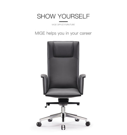 Sleek PU Office Chair with Modern Design and Maximum Comfort