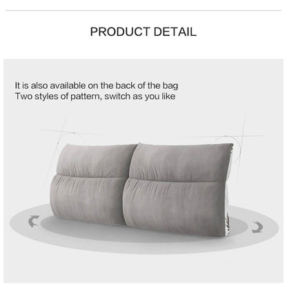 Minimalist Backrest Multi-Function Leather Bed Frame