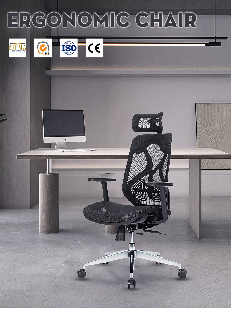 Full Mesh Ergonomic Office Chair for Breathable Support