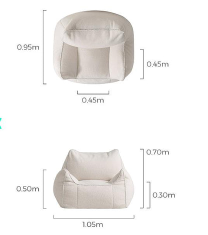 Large Balcony Bean Bag Lazy Chair with Trendsetting Design