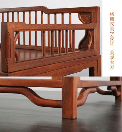 Rosewood Simple Zen Sofa