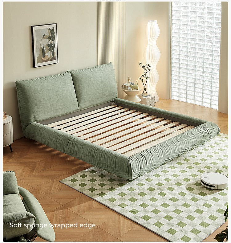 Bedroom Furniture with Upholstered Bed in Fabric