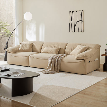 北欧风格现代客厅沙发套装白色沙发床