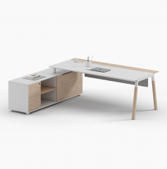 Elegant Executive Office Desk with The Epitome of Style&Functionality