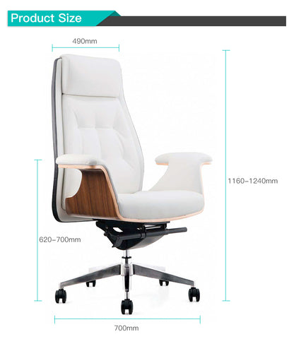 Luxurious, Comfortable and Professional Manager Leather Office Chair