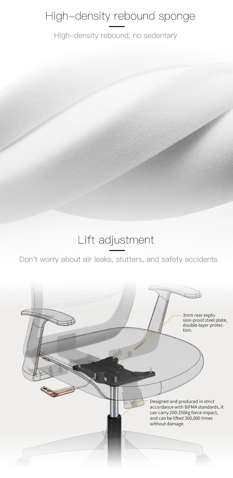 Sleek PU Office Chair with Modern Design and Maximum Comfort