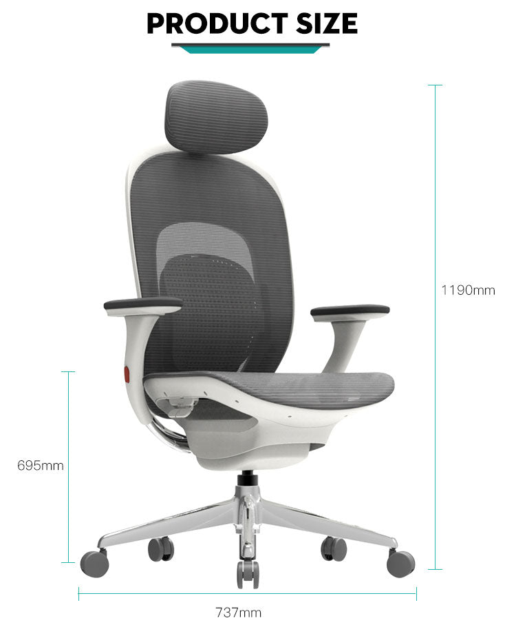 Ergonomic Swivel Office Chair with Maximize Comfort and Productivity