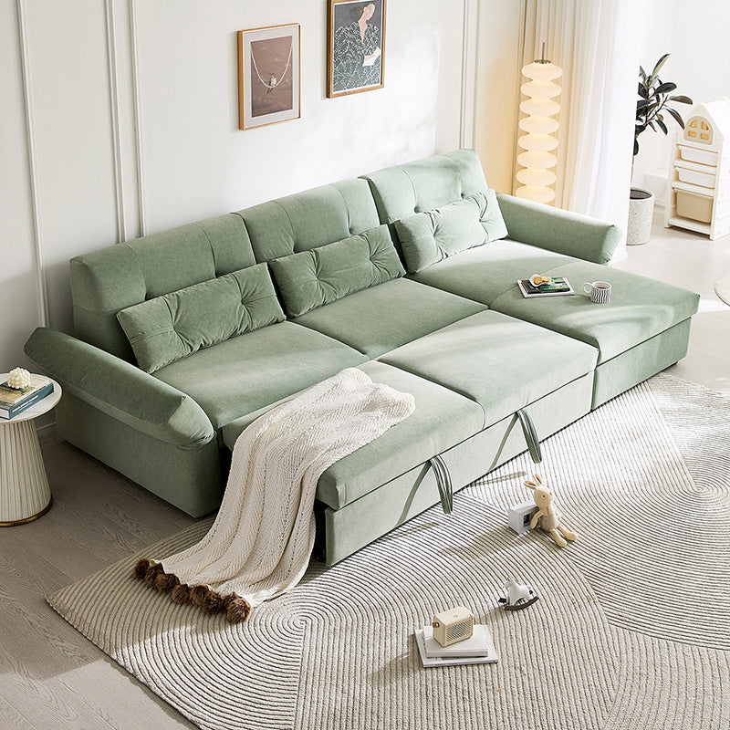 Nordic Style Modern Living Room Sofa Bed with Fabric